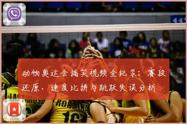 动物奥运会搞笑视频全纪录:赛段还原、速度比拼与跳跃失误分析