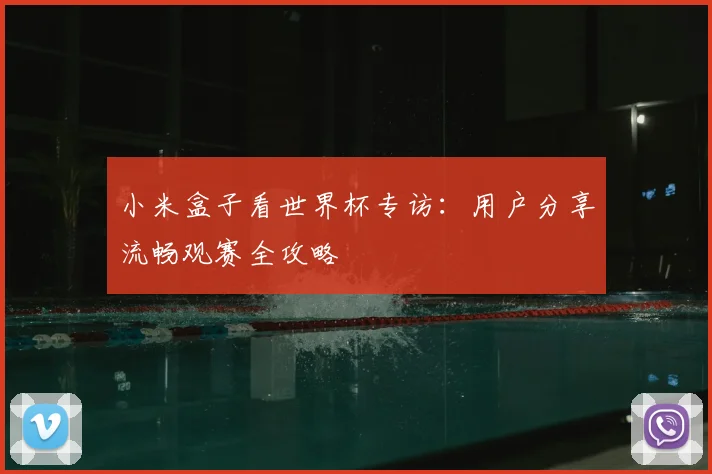 小米盒子看世界杯专访:用户分享流畅观赛全攻略