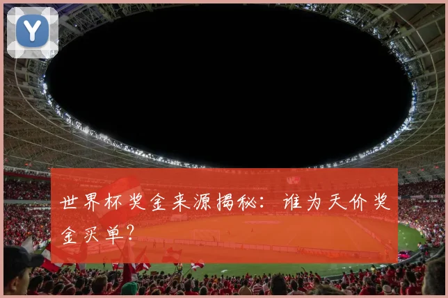 世界杯奖金来源揭秘：谁为天价奖金买单？