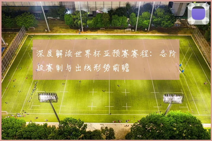 深度解读世界杯亚预赛赛程：各阶段赛制与出线形势前瞻
